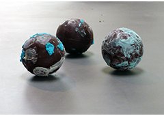 Mon globe terrestre en chocolat