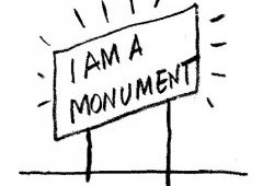 « I am a monument » / Promenade et restitution d'atelier / Hors les murs