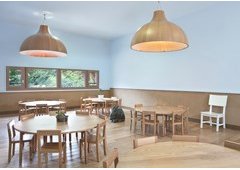 CIELS DOMESTIQUES, A+B DESIGNERS, CANTINE DU JARDIN D'EVEIL, NEGREPELISSE 