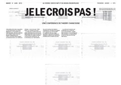 « Je le crois pas ! », Thierry Chancogne